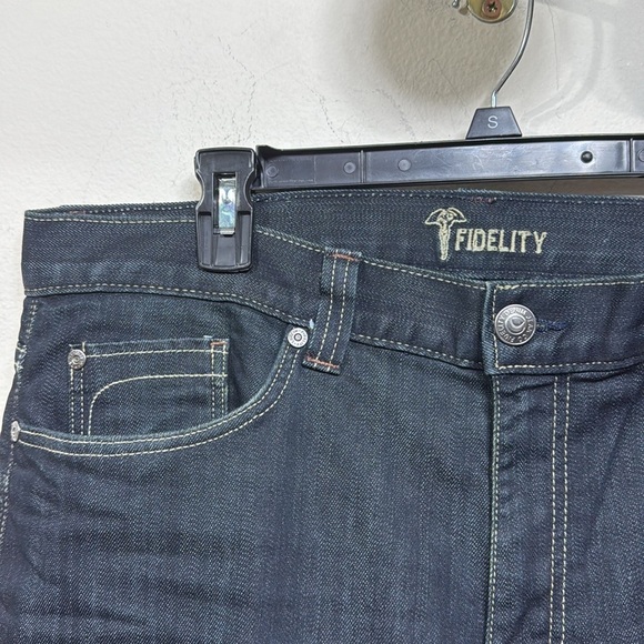 (Q3) Fidelity 5011, jeans size 36x28,‎ Sabbath
Dark wash, men's - Picture 4 of 14